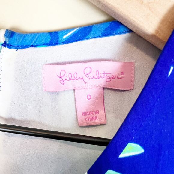 Lilly Pulitzer Kassia Twilight Blue Nest to Nothing Dress - Picture 6 of 12